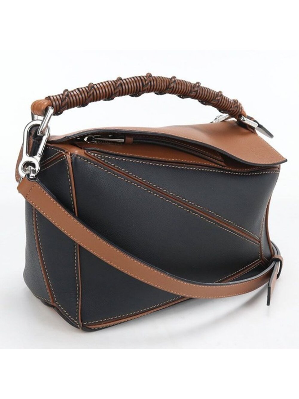 Loewe 2-Way Puzzle Small Handbag Calfskin